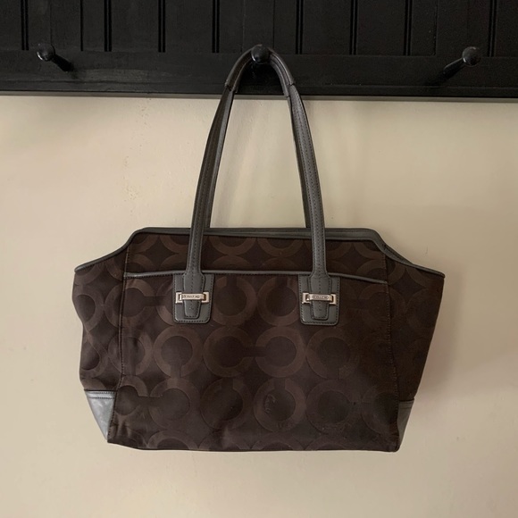 Authentic dark brown Coach Purse ๐ - Picture 2 of 8